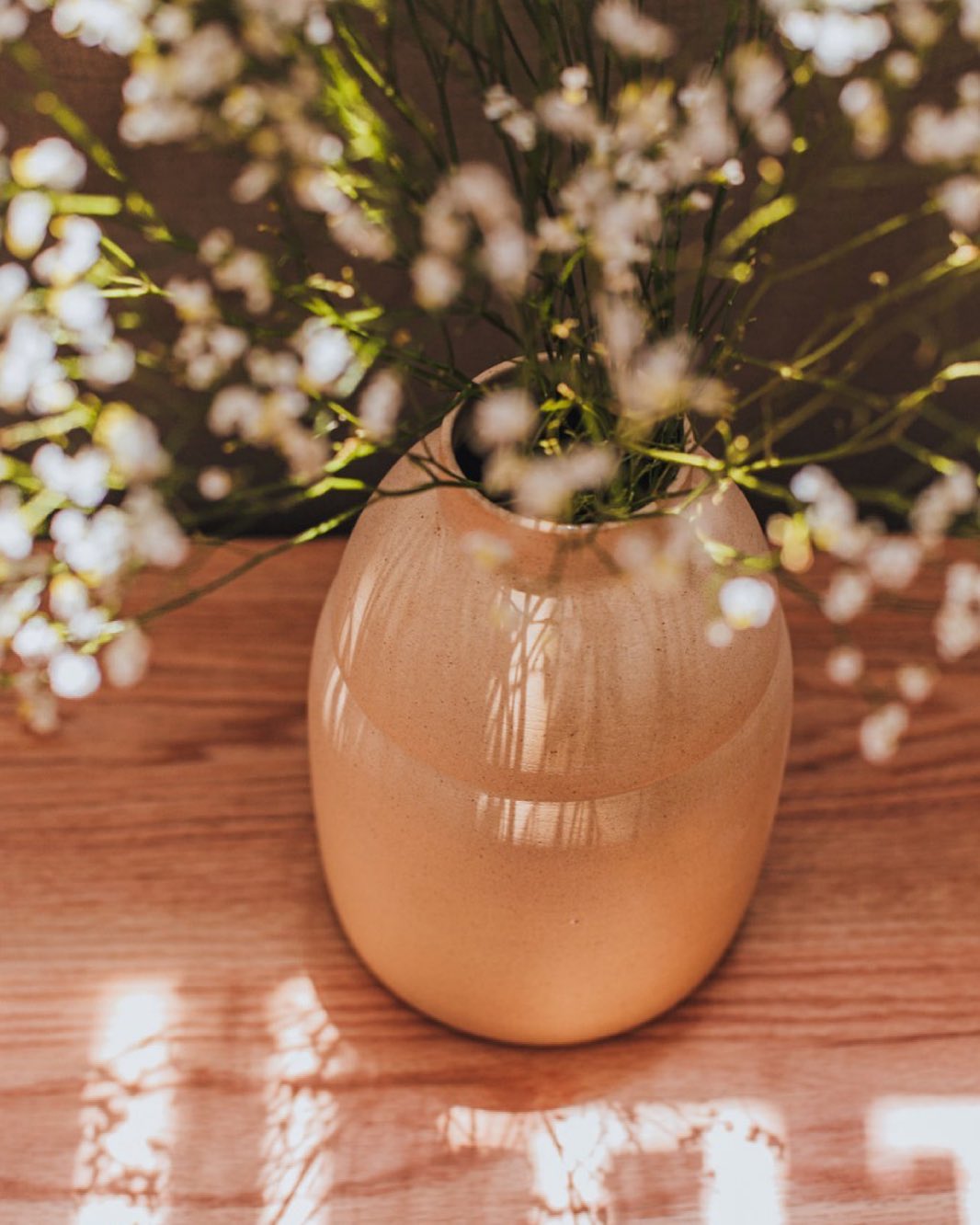 Handmade Chubby Ceramic Vase 
