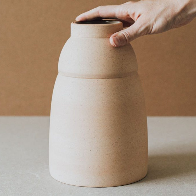 Handmade Chubby Ceramic Vase 