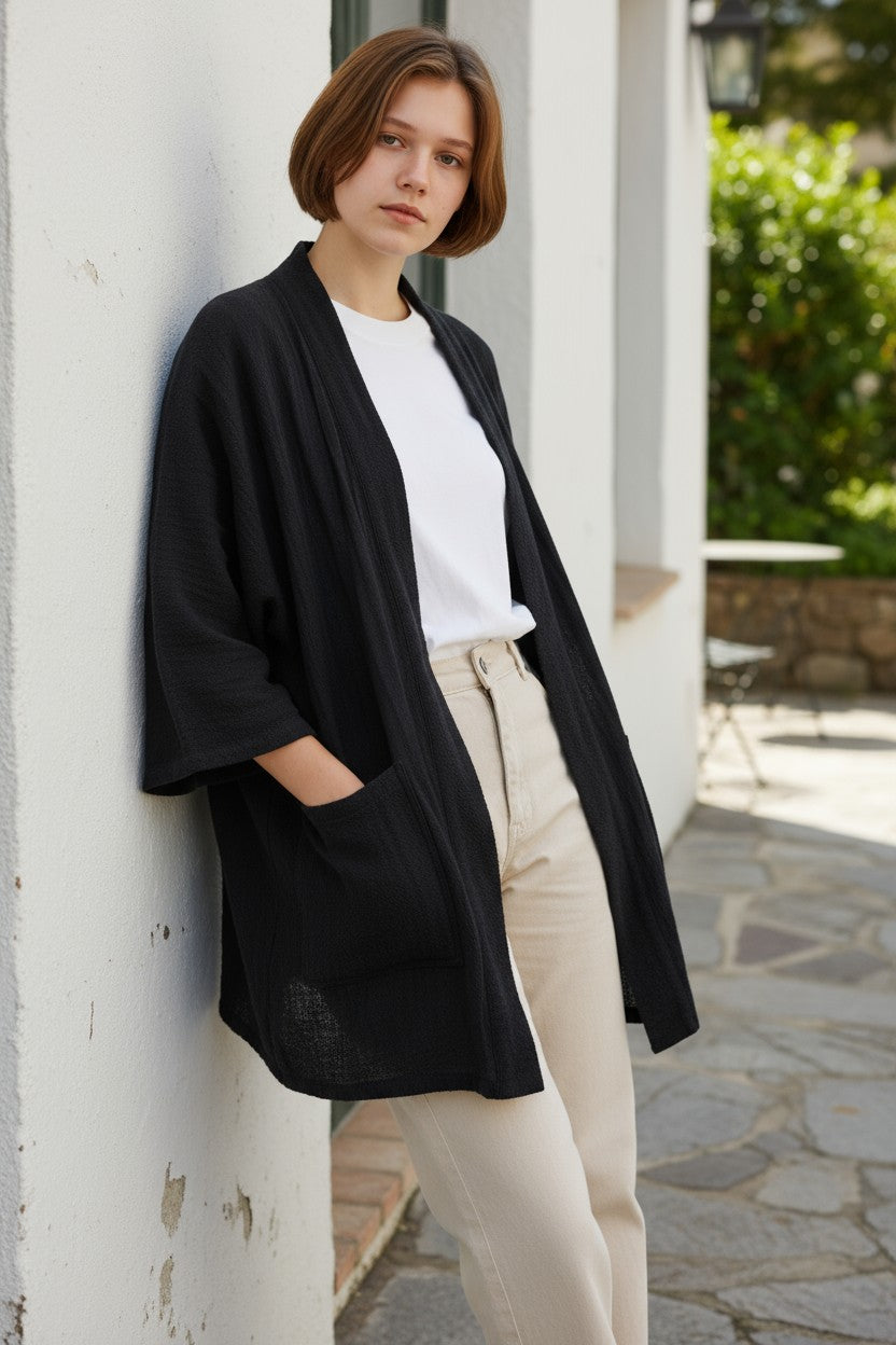 Boho Cotton Cardigan