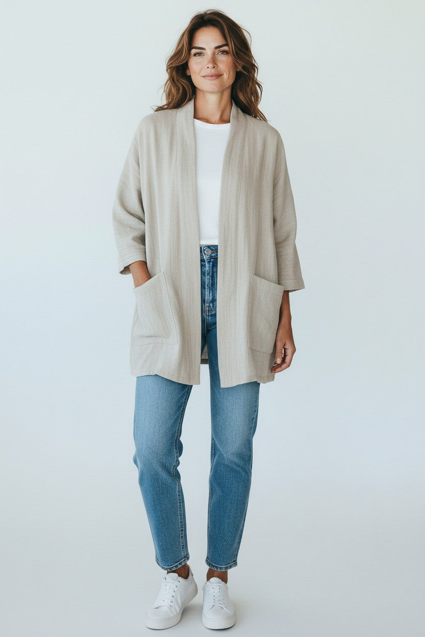 Boho Cotton Cardigan