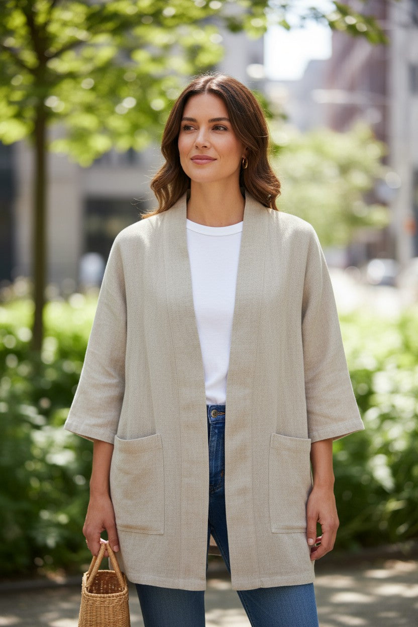 Boho Cotton Cardigan