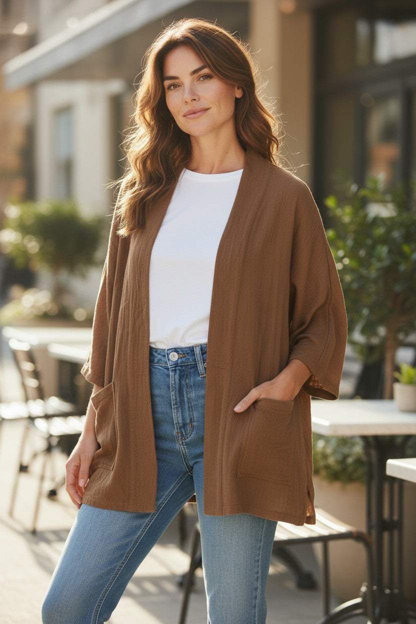 Boho Cotton Cardigan