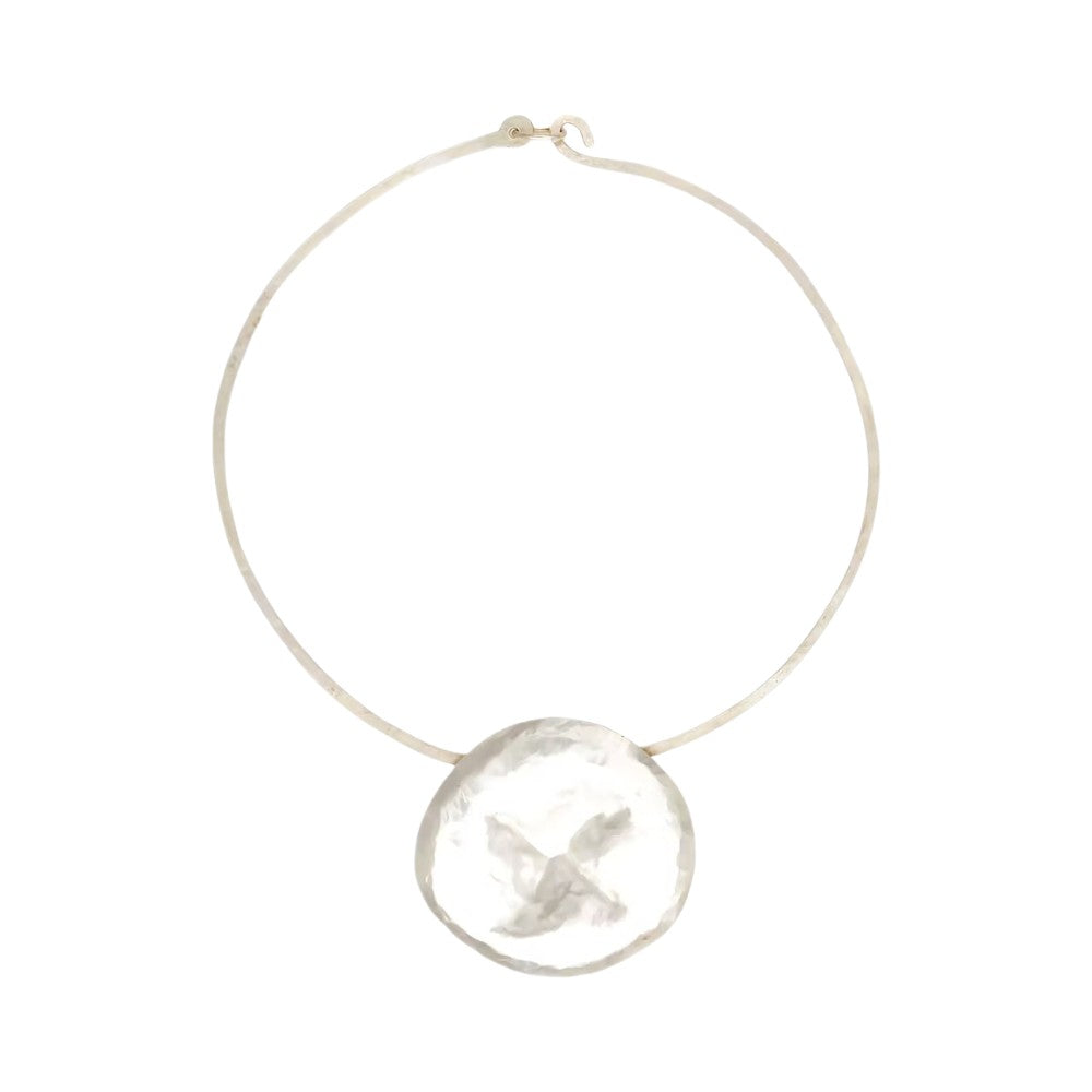 Moon Pendant Choker Necklace