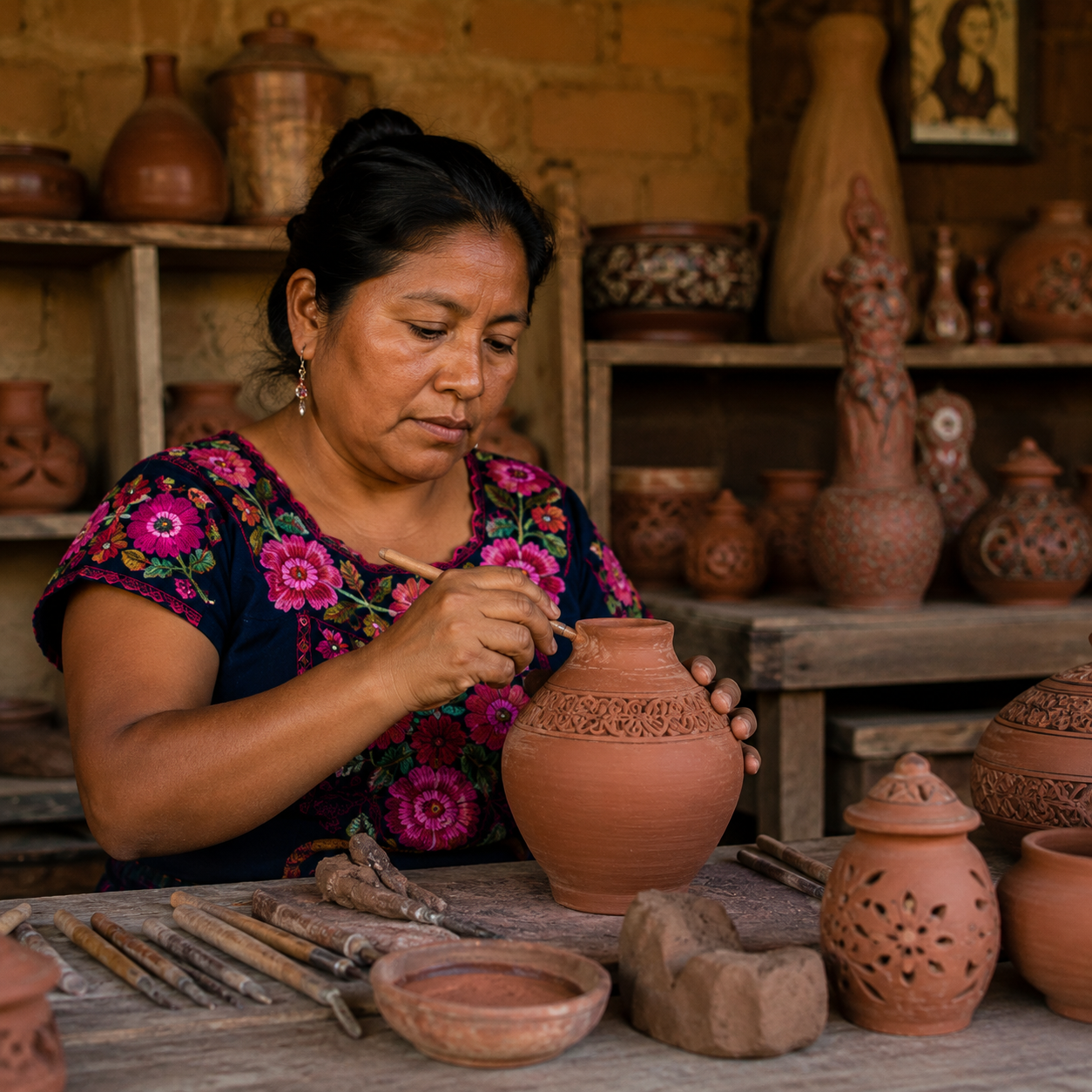 mexican-ceramic-artisan-handmade-pottery